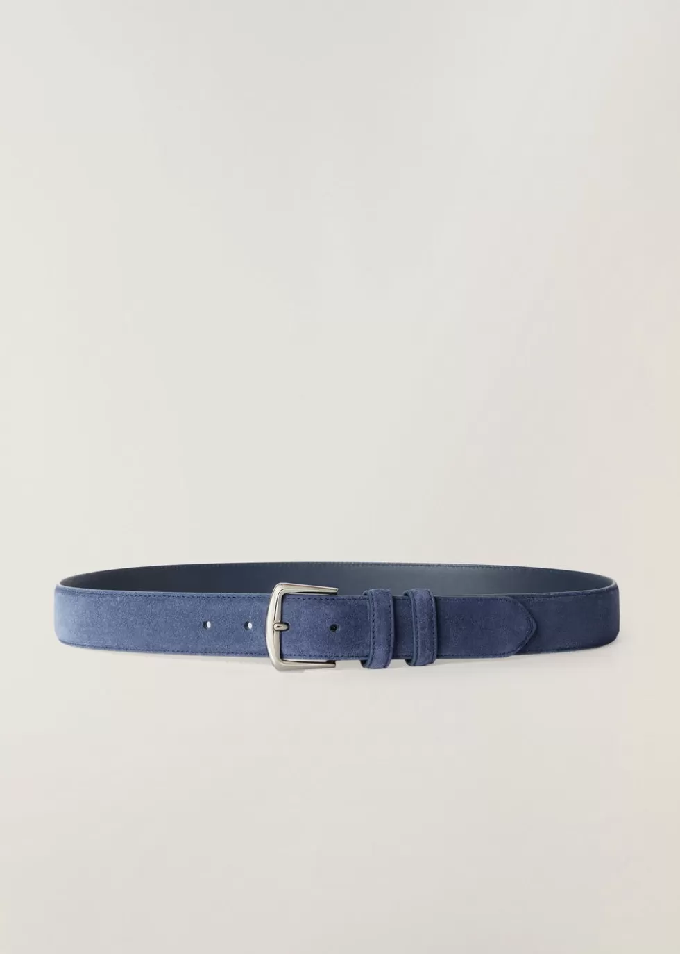 Belts*Loro Piana Alsavel Belt Racing Blue