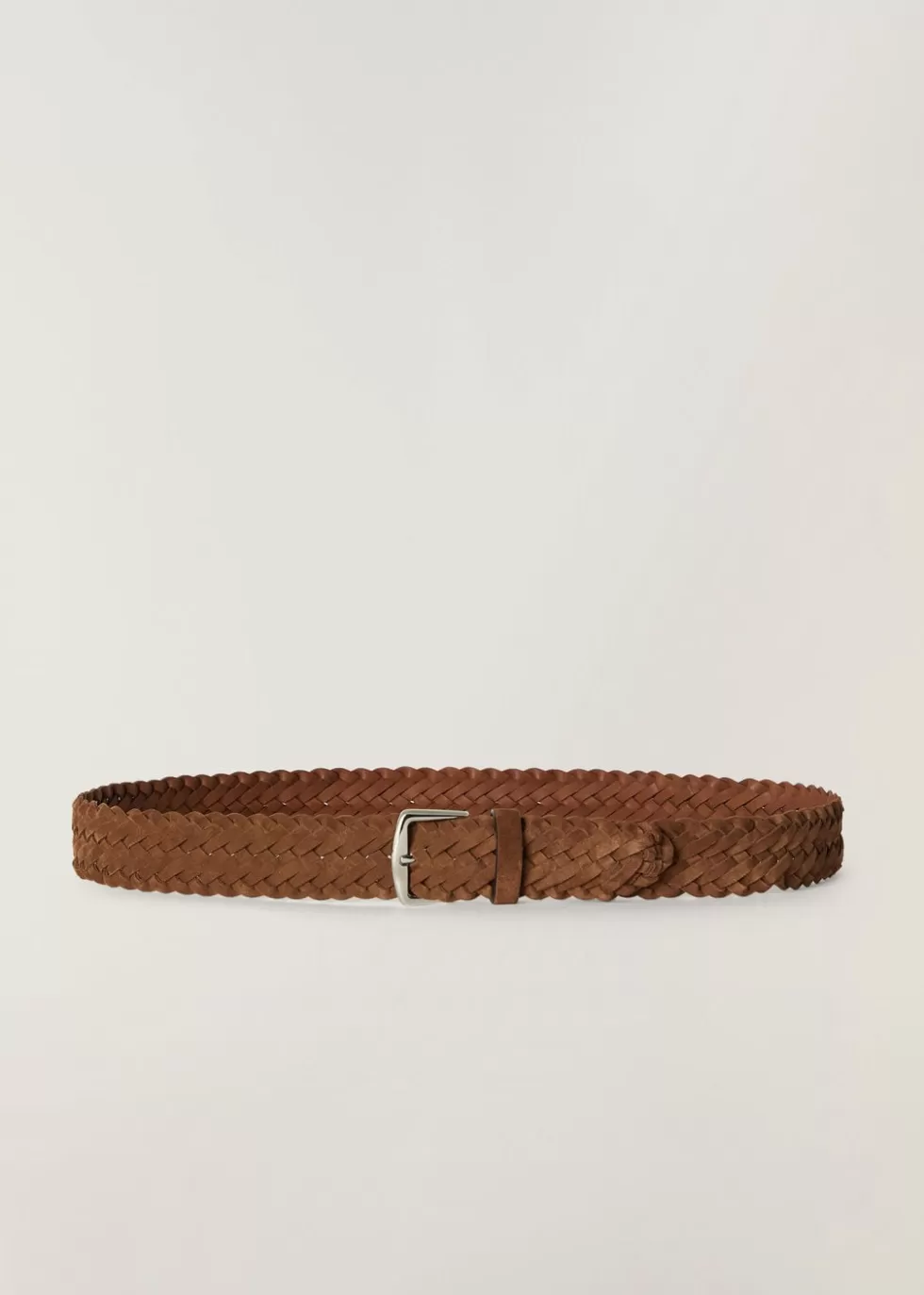 Belts*Loro Piana Alsavel Belt Noce