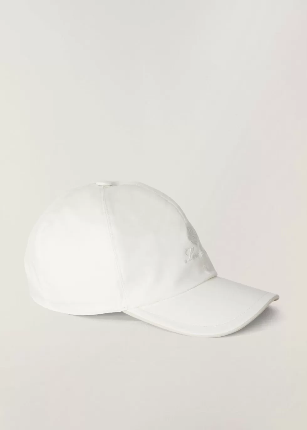 Hats*Loro Piana Baseball Cap White/Ivory