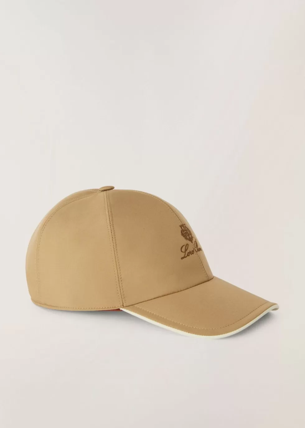 Hats*Loro Piana Baseball Cap Light Woodsmoke/Ivory