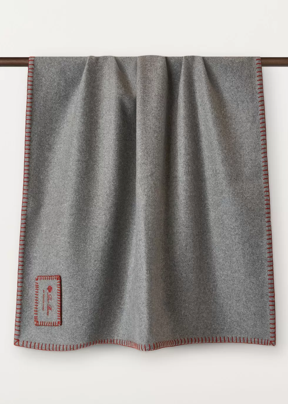 Pillows And Blankets*Loro Piana My Doggie Throw Blanket Wild Dove Melange