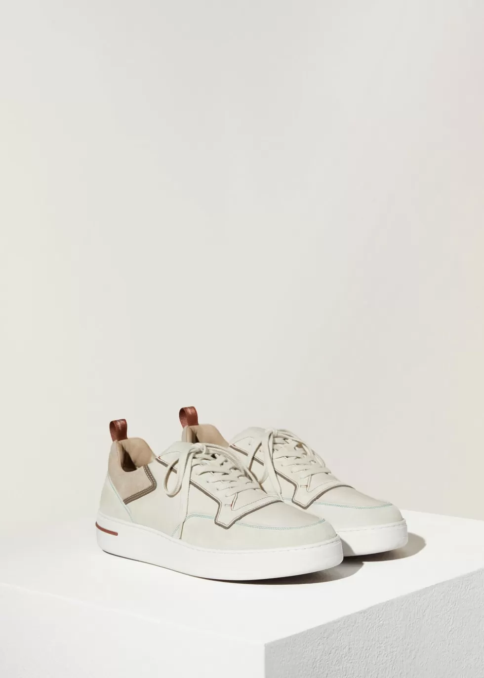 Sneakers*Loro Piana Newport Walk Pop Sneakers Kasha Fancy