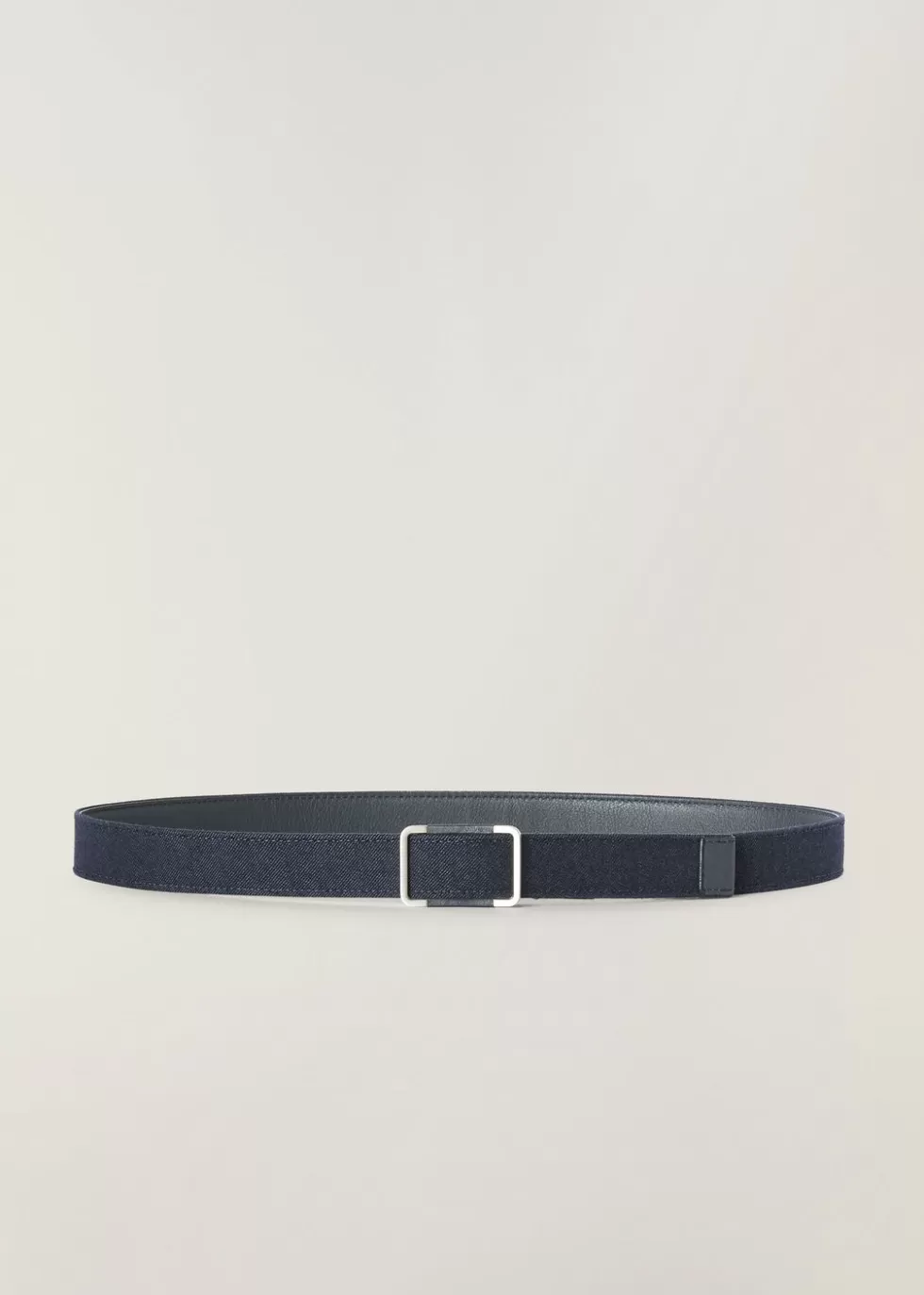 Belts*Loro Piana Saddle Belt Profound Blue