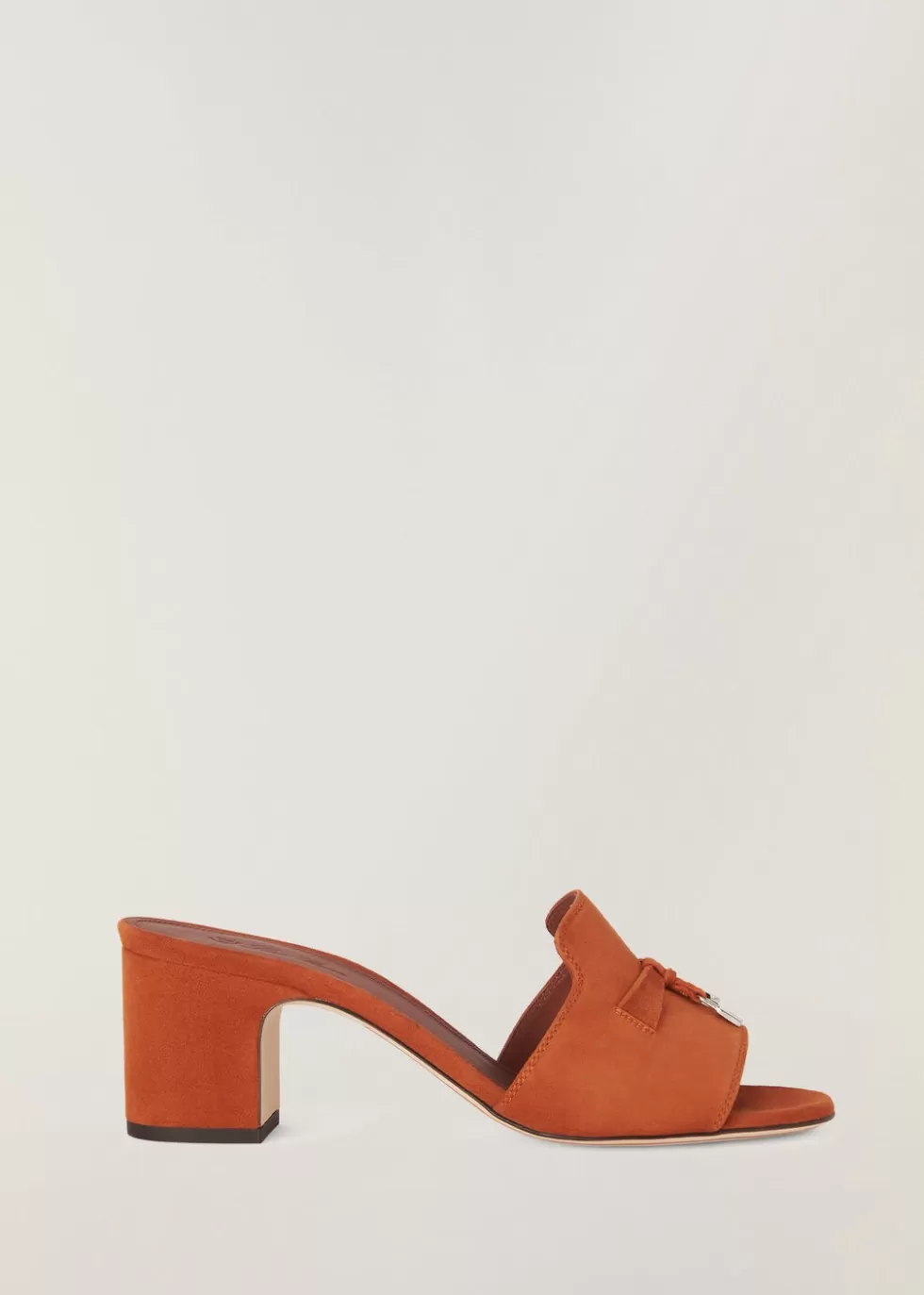 Sandals And Espadrillas*Loro Piana Summer Charms Sandal Red Clay Powder