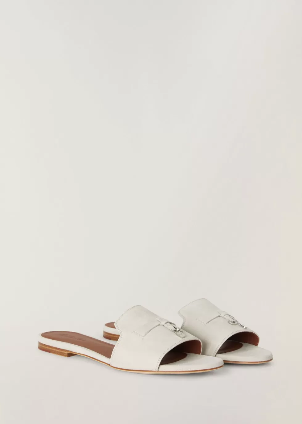 Sandals And Espadrillas*Loro Piana Summer Charms Sandal Powder Pearl