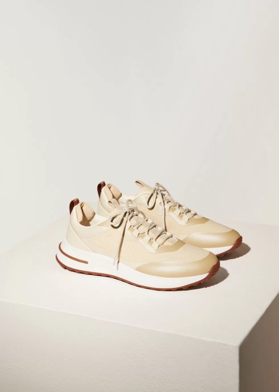 Sneakers*Loro Piana Week-End Walk Sneakers Creamy Dreamy