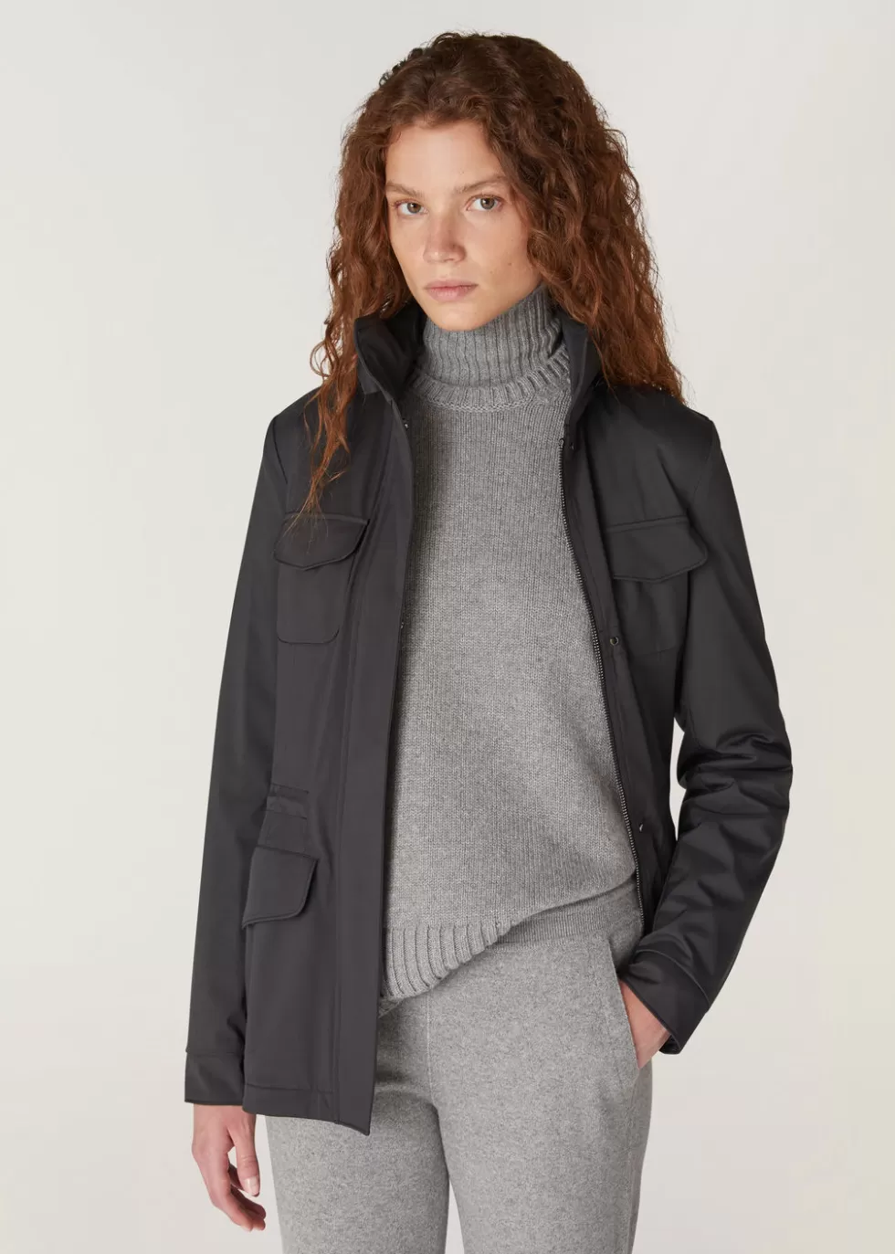 Jackets & Gilets*Loro Piana Windmate® Traveller Jacket Onyx
